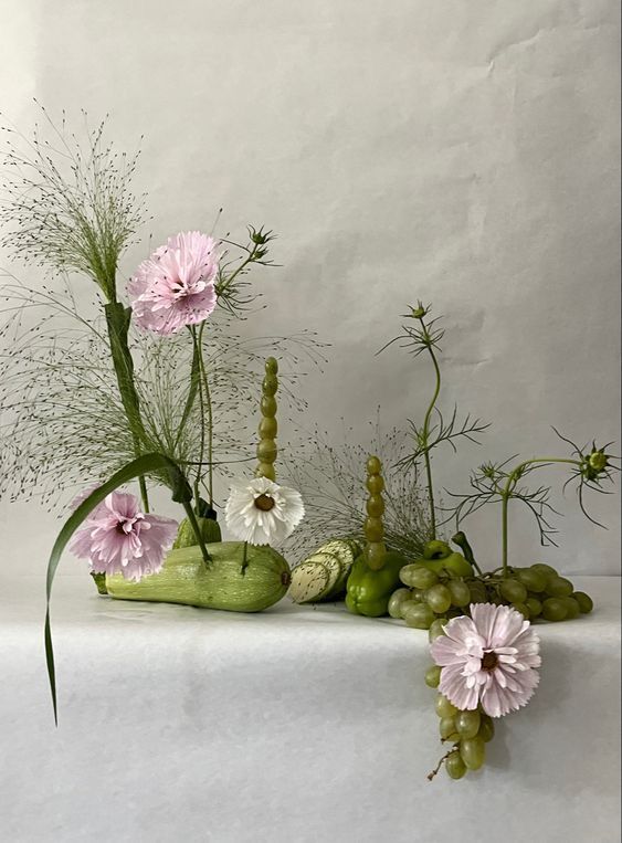 A soft, dreamy still life — a hint of week one
